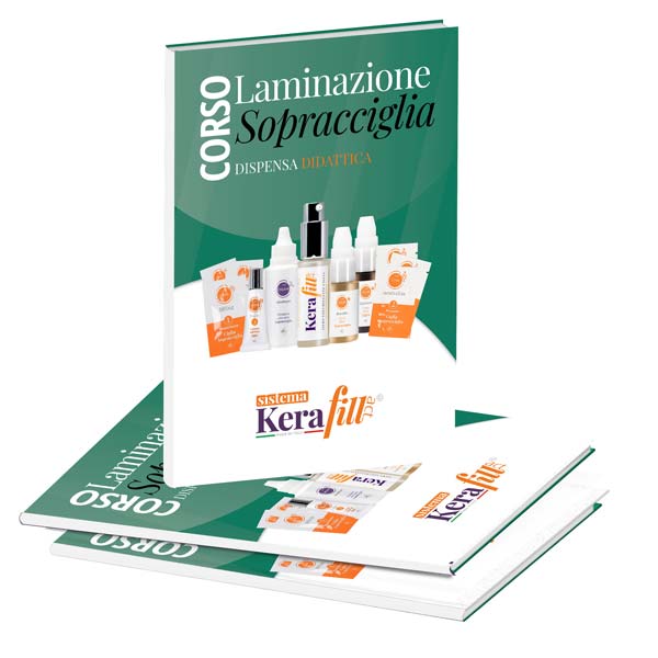 mockup dispense corso laminazione sopracciglia con testata verde