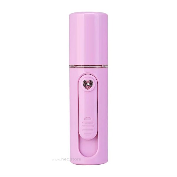 foto di un nano mister rosa con tappo e con cuoricino swarovski