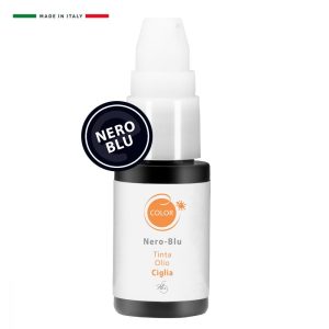 foto confezione tappo bianco della Tinta Olio Ciglia Nera