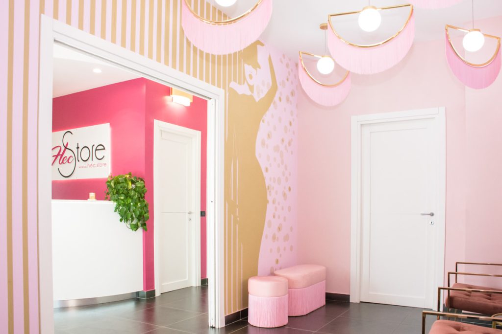 foto dell'interno dello studio di helen eyes concept