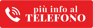 pulsante rettangolare rosso con scritta bianca più info al telefono